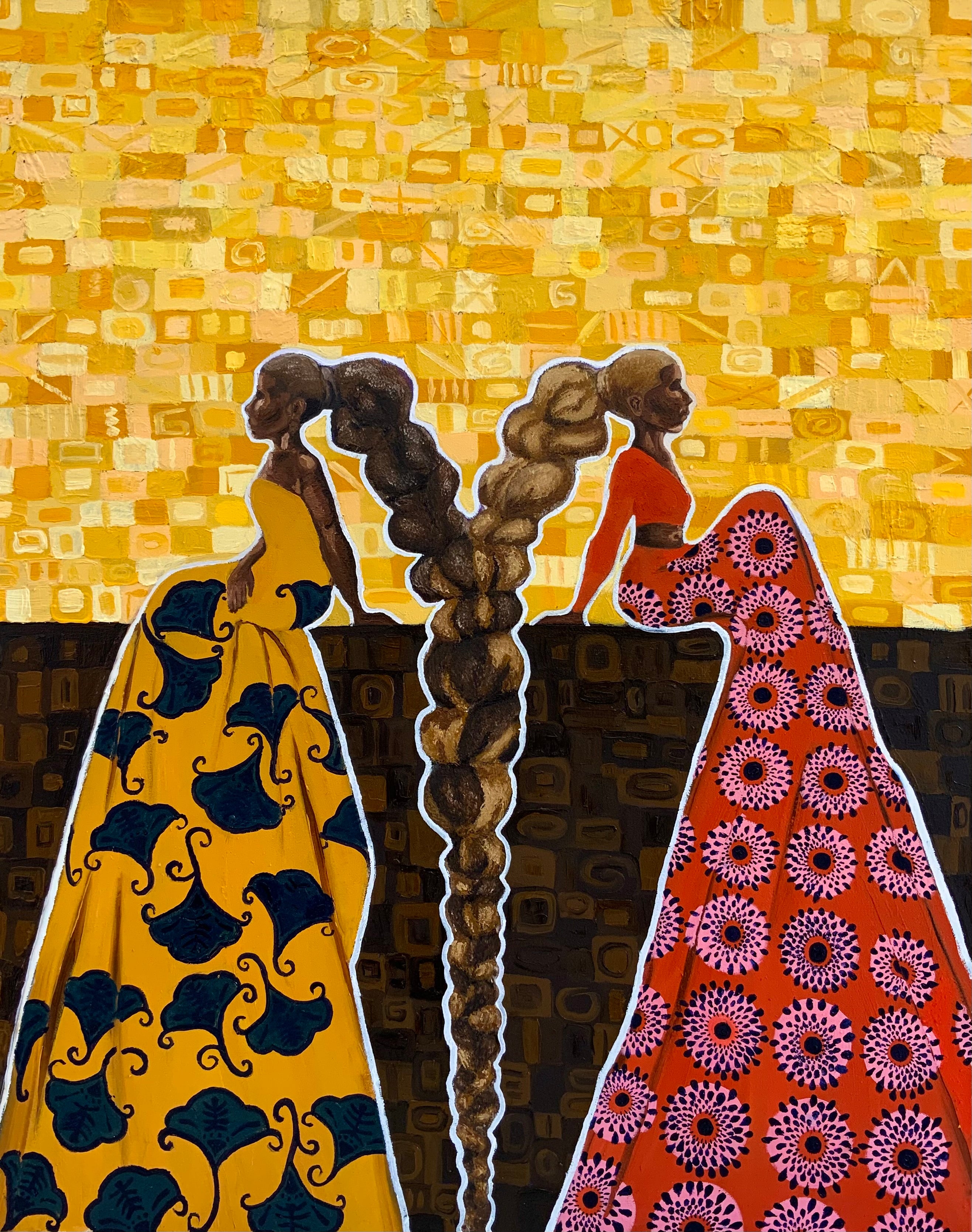 'Divine' 2022 Original Oil Painting by Shona Inatimi