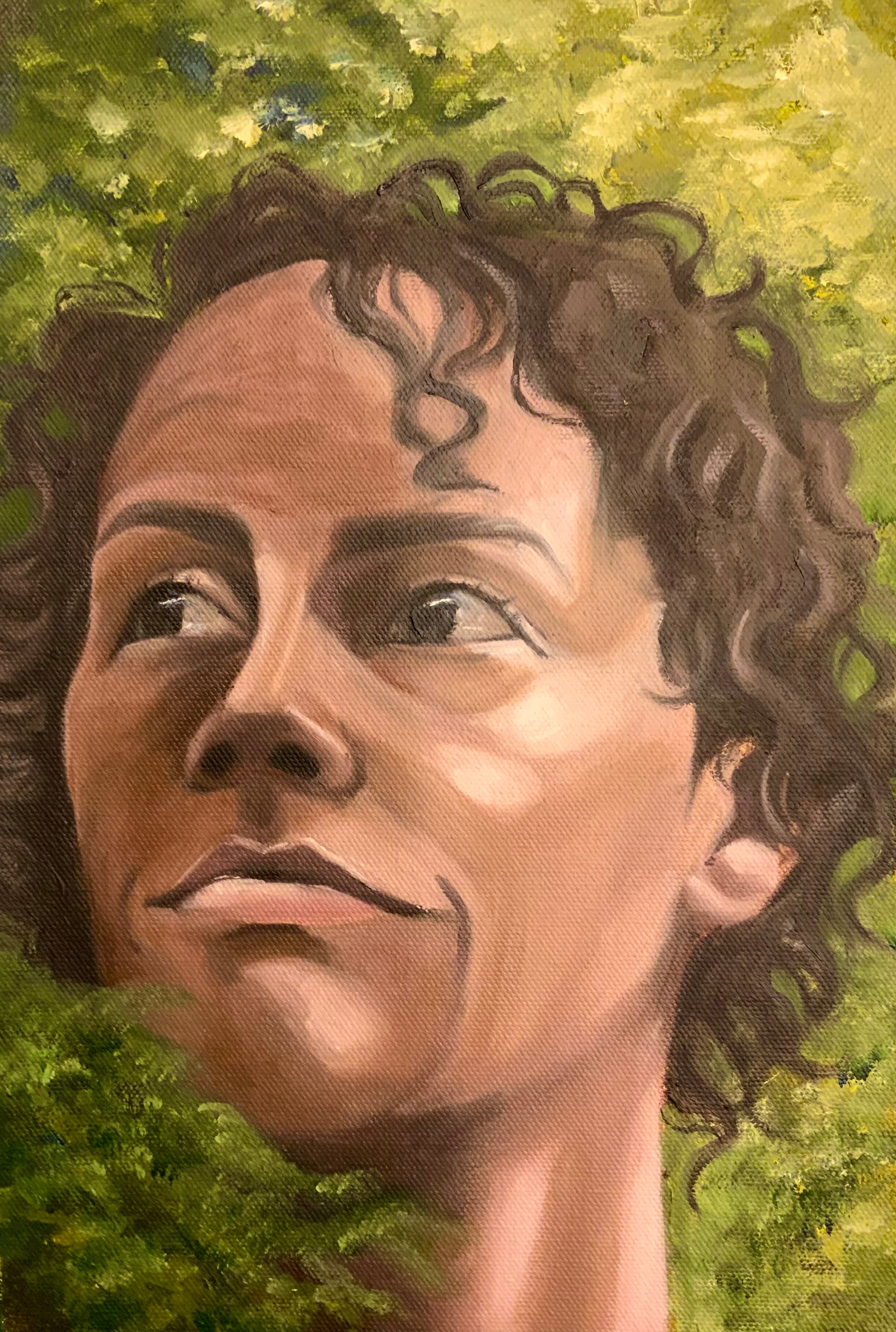 'Treetops' 2024 Original Oil Painting by Shona Inatimi