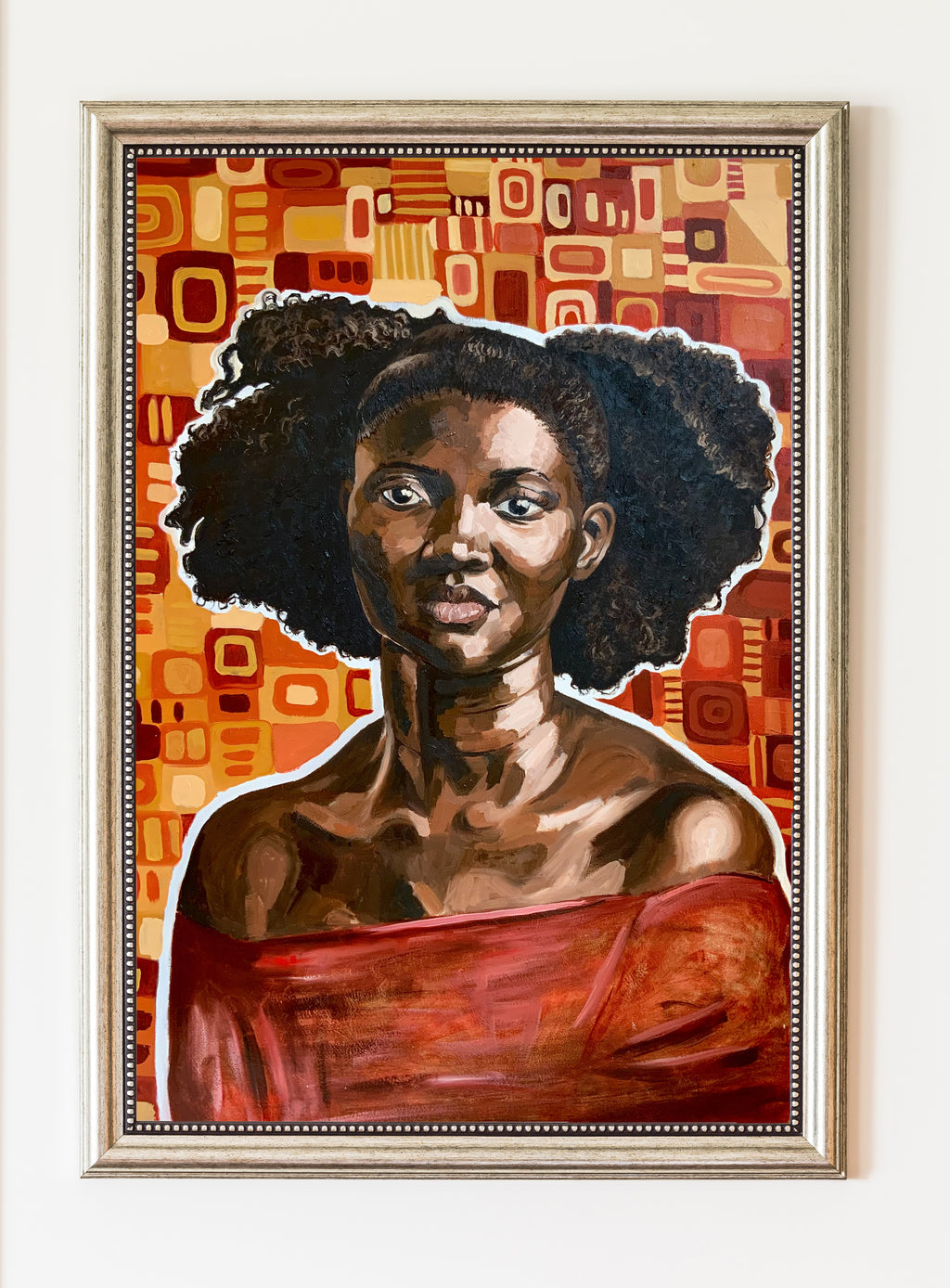 'where the heart is' 2022 Original Oil Painting by Shona Inatimi